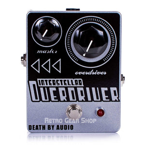 Death By Audio Interstellar Overdriver Guitar Effect Pedal Distortion Overdrive