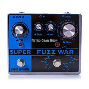 Death by Audio Super Fuzz War Limited Edition Guitar Effect Pedal