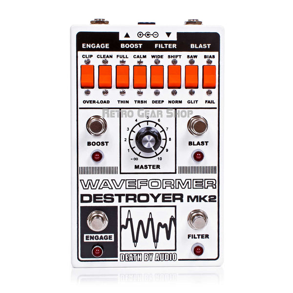 Death By Audio Waveformer Destroyer Mk2 DBA Custom Limited Edition Fuzz Pedal