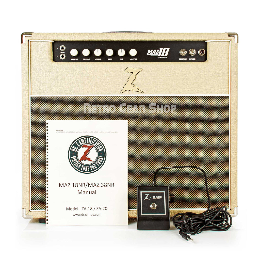 Dr. Z Maz 18 Jr NR 1x12 Combo Blonde Tube Guitar Amp
