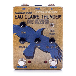 DwarfCraft Devices Eau Claire Thunder Gold Standard Fuzz Pedal