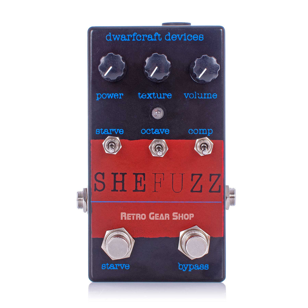 Dwarfcraft Devices SheFuzz Limited Edition Black Red