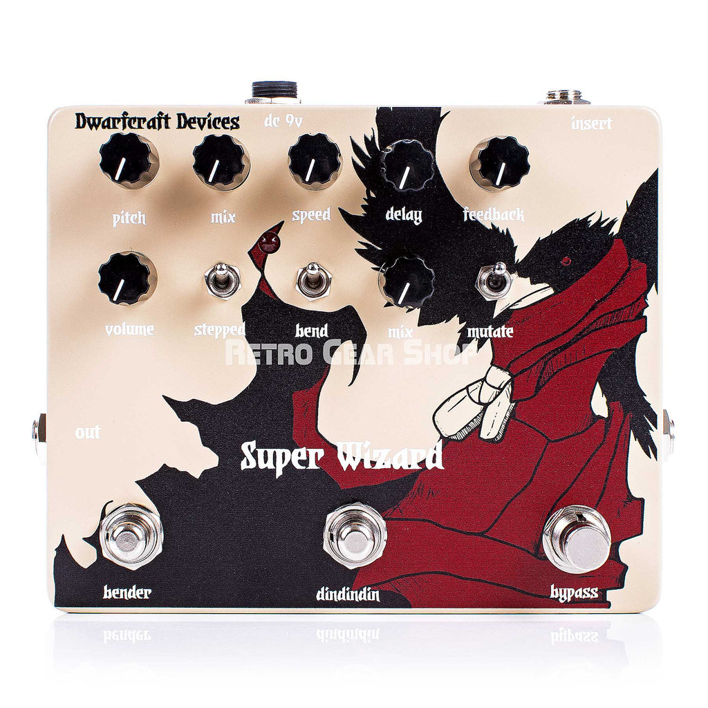 Dwarfcraft Devices Super Wizard Modulation Pitch Shifting Delay– Retro Gear  Shop