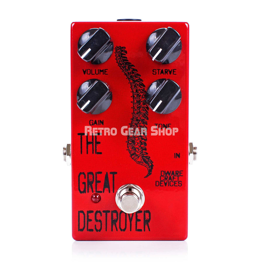 destroyer pedal Dwarfcraft Devices The Great Destroyer Fuzz Guitar Effect Pedal– Retro Gear Shop