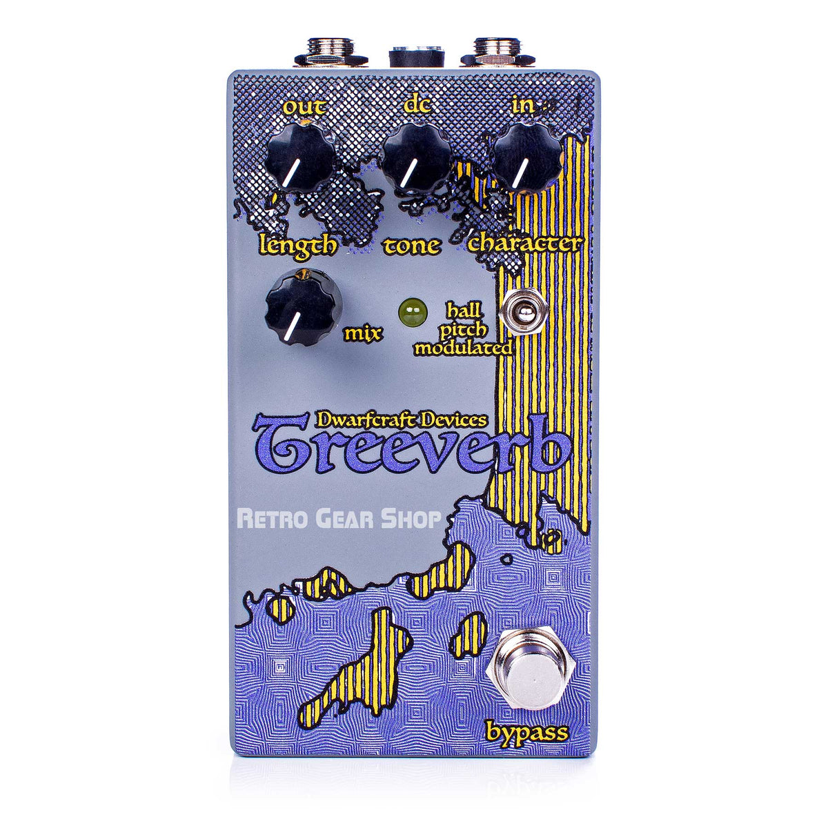 Dwarfcraft Devices Treeverb Reverb Guitar Effect Pedal– Retro Gear Shop