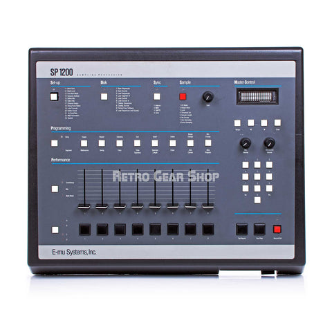 E-Mu SP-1200 Reissue + Upgraded Screen