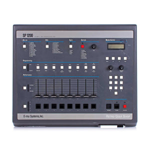 E-mu Systems SP-1200 Emu SP1200 Emulator Rare Vintage Analog Drum Machine Sampler Synthesizer