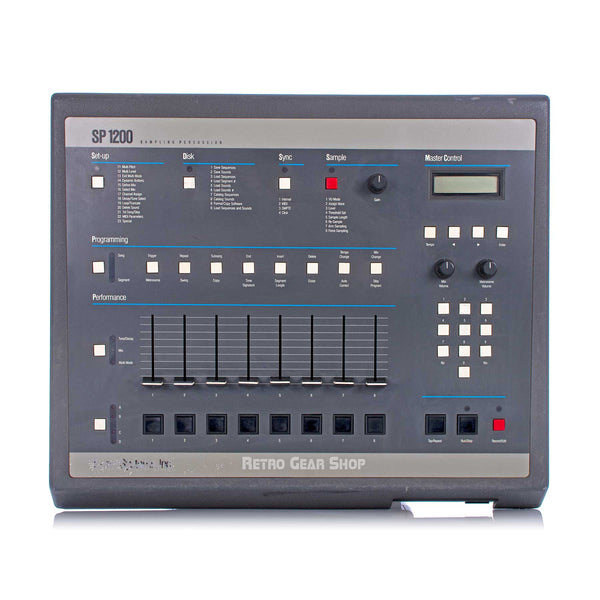 E-Mu SP-1200 Drum Machine Sampler OG Gray Vintage Rare Emu SP1200