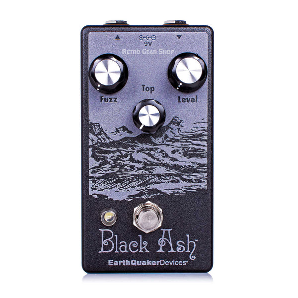 EarthQuaker Devices Black Ash Endangered Fuzz Guitar Effect Pedal