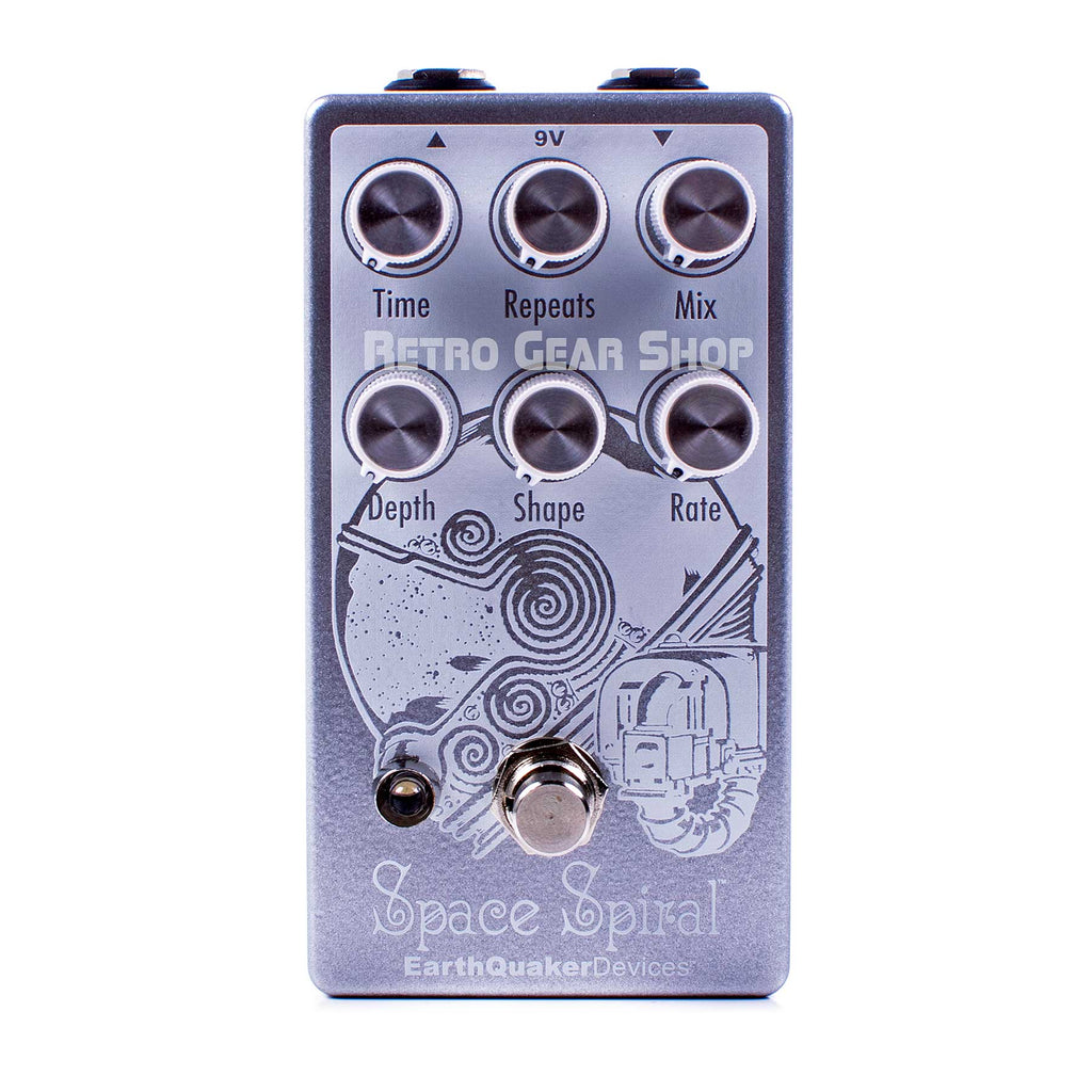 modulated delay pedal EarthQuaker Devices Space Spiral V2 Modulated Delay Effect Pedal– Retro Gear Shop