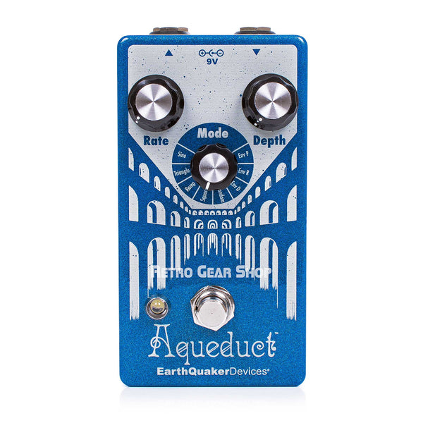 EarthQuaker Devices Aqueduct Vibrato Guitar Effect Pedal