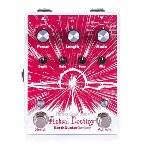 EarthQuaker Devices Astral Destiny Octal Octave Reverberation Odyssey Reverb Guitar Effect Pedal