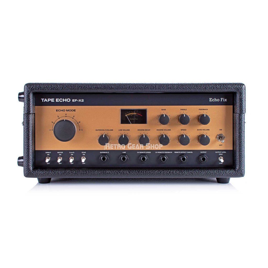 Echo Fix EF-X2 Gold Tape Delay Echo Spring DSP Reverb Replica RE-201 Reissue Effects Unit