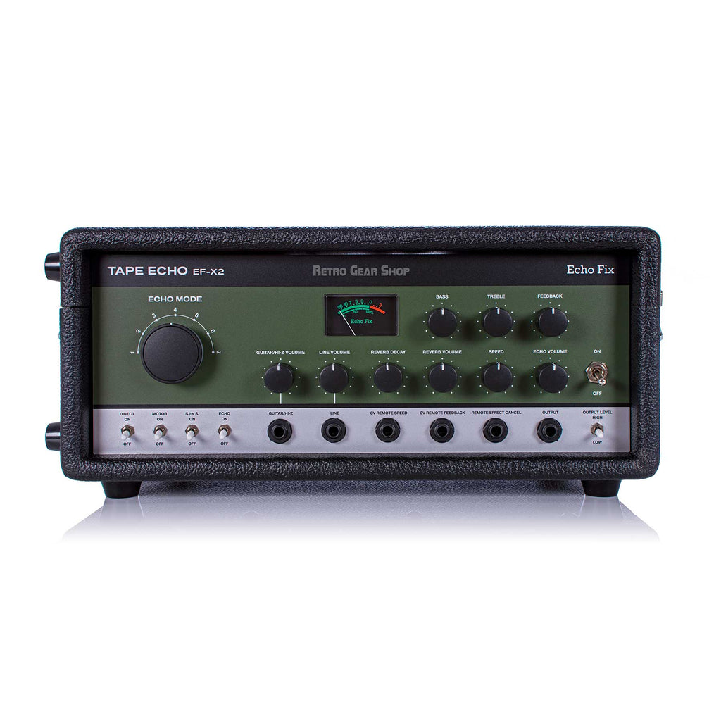 Echo Fix EF-X2 Tape Echo Delay Effect Green Spring Reverb