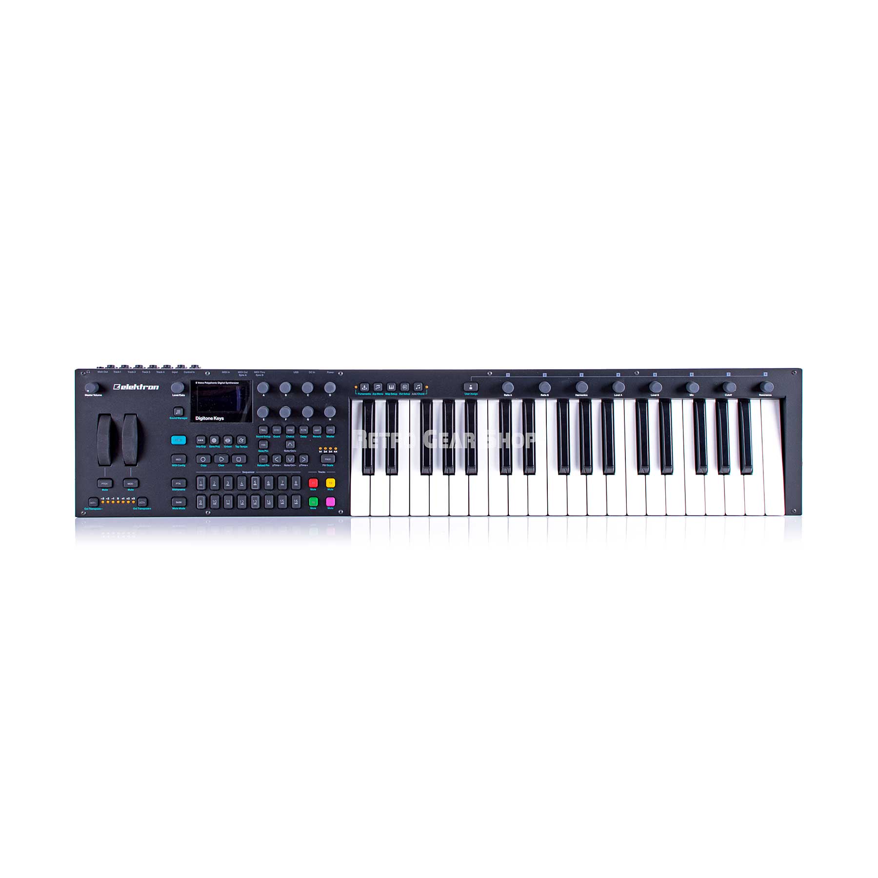 Elektron Digitone 37 Key 8 Voice Digital Synthesizer Midi Keyboard 