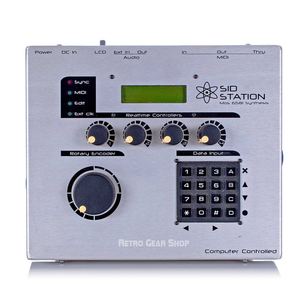 Elektron Sidstation C64 MOS 6581 8 Bit Chiptune Synthesizer Rare Vintage Synth