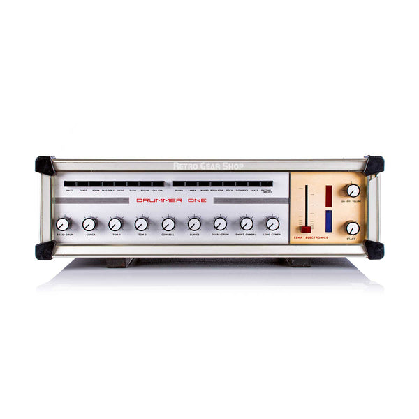 Elka Electronics Drummer One Rare Vintage Analog Drum Machine