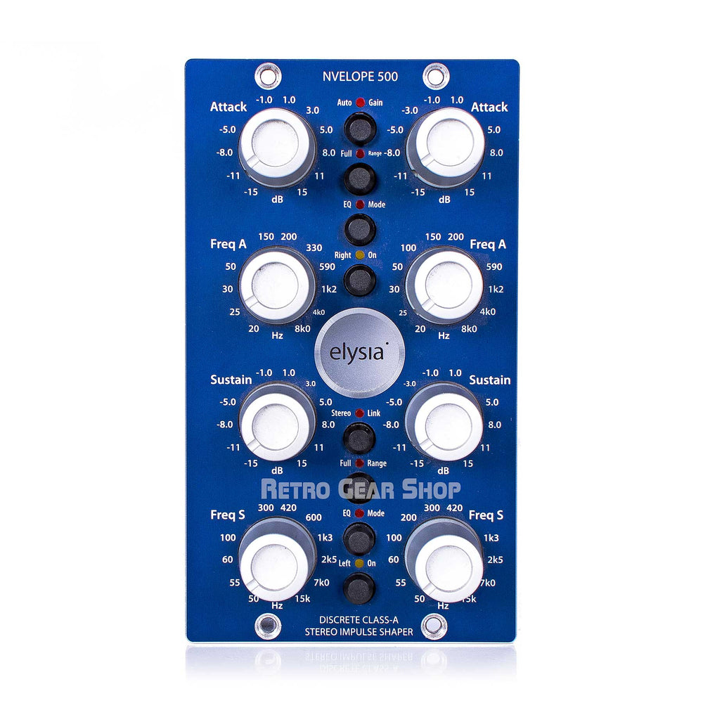 Elysia Nvelope 500 Series Stereo / Dual-Mono Impulse Shaper / Dynamics