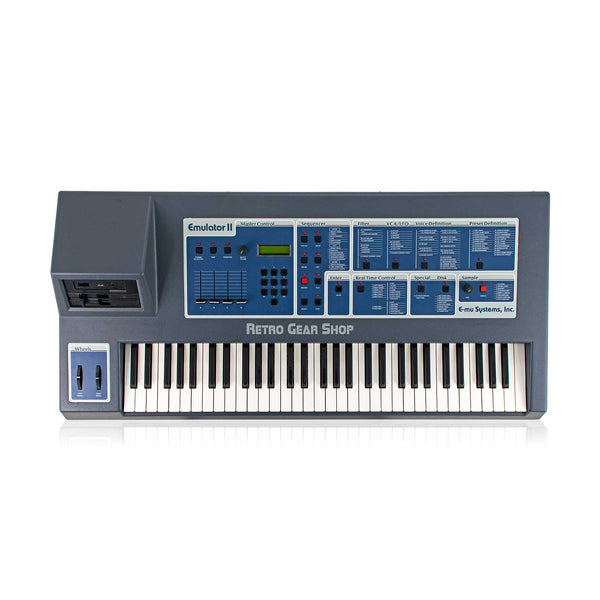 Emu Emulator II Polyphonic Synth Sampler Workstation Analog Vintage Rare