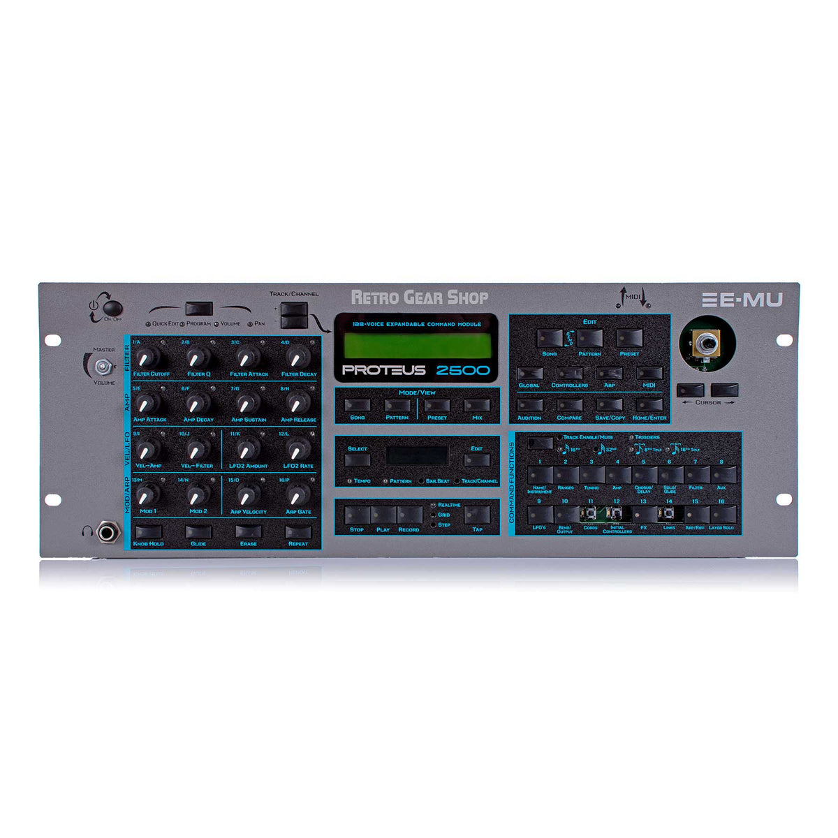 E-MU Systems Proteus 2500 Synthesizer Synth Emu Puff Daddy DHRS