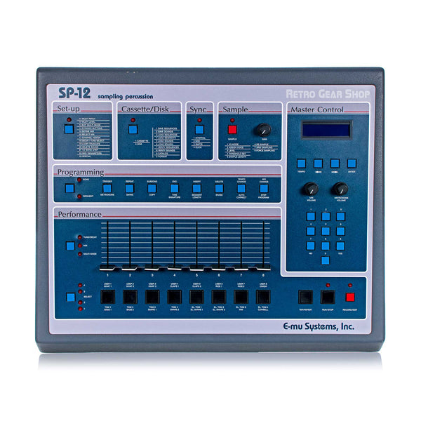 Emu SP12 Turbo + Forat Upgrades E-Mu SP-12 Rare Vintage Drum Machine Sampler Synth
