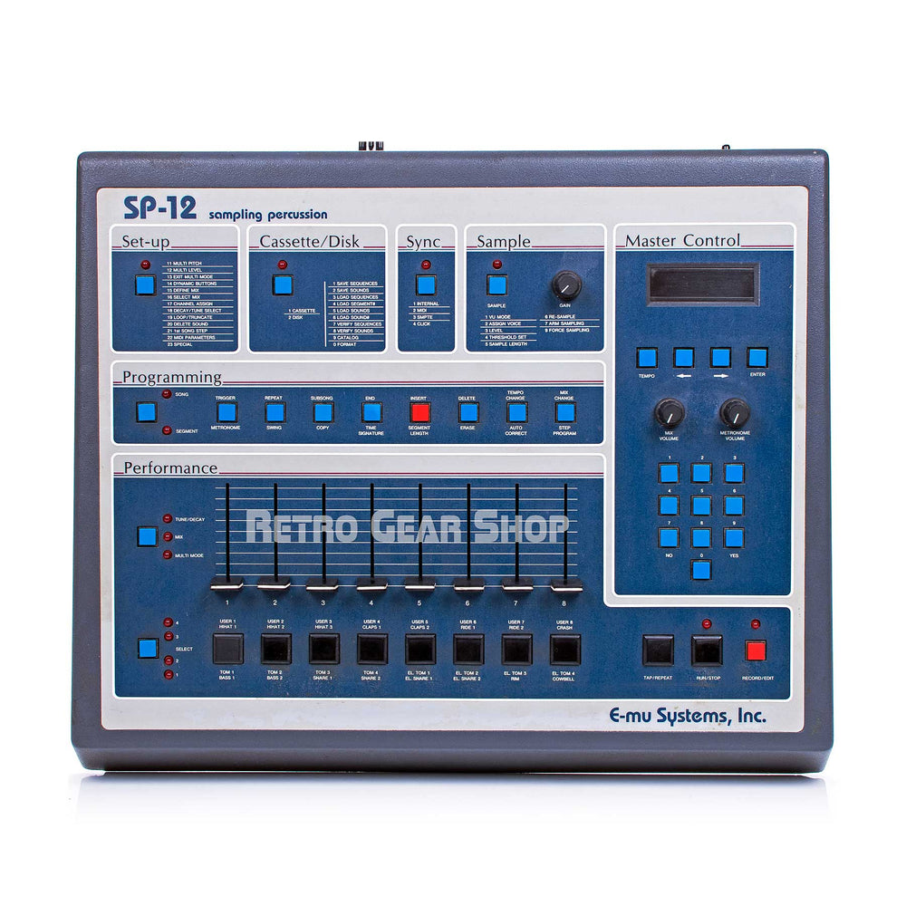 E-Mu SP-12 Turbo + Upgraded Screen
