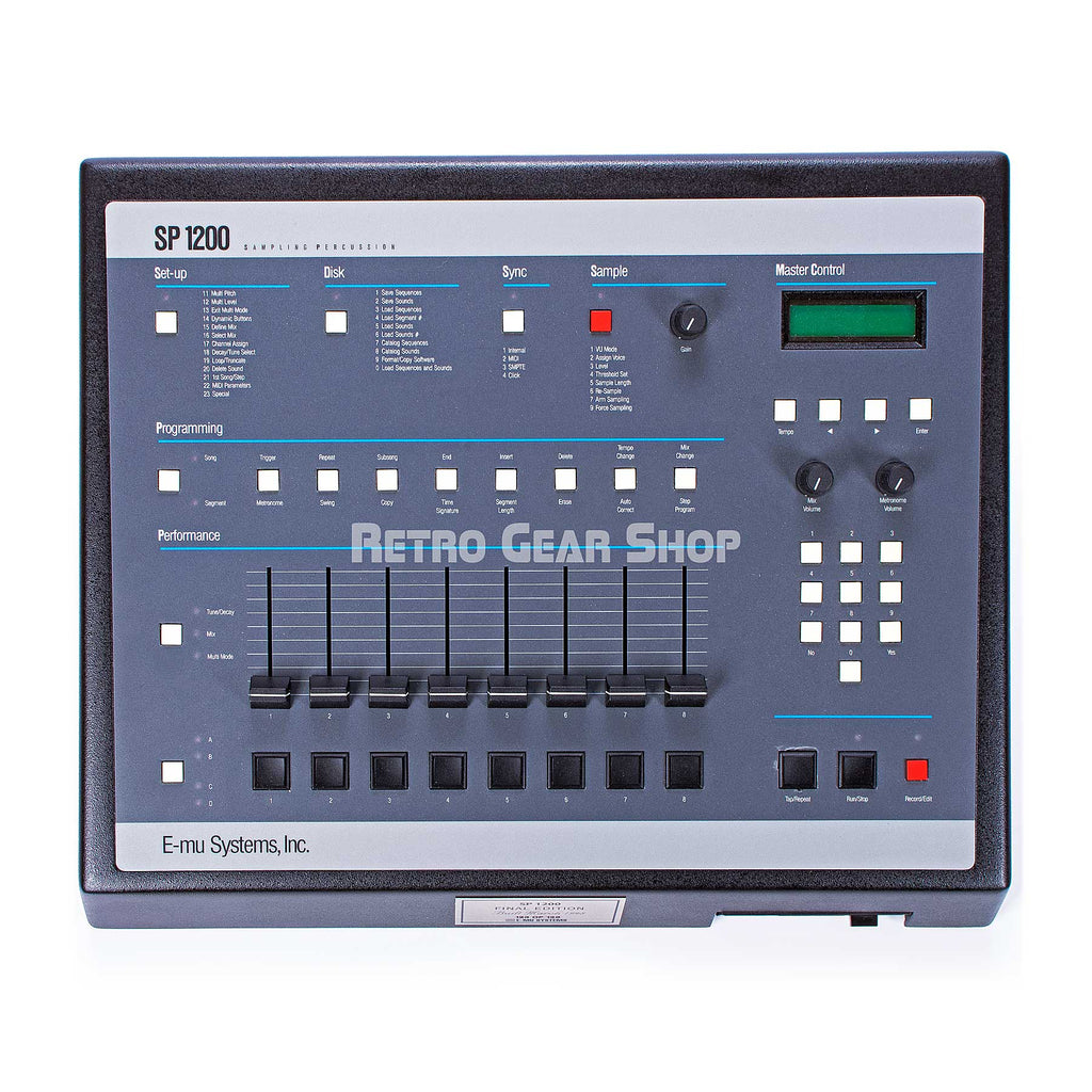 E-Mu SP-1200 Final Edition #123 Vintage Sampler Drum Machine