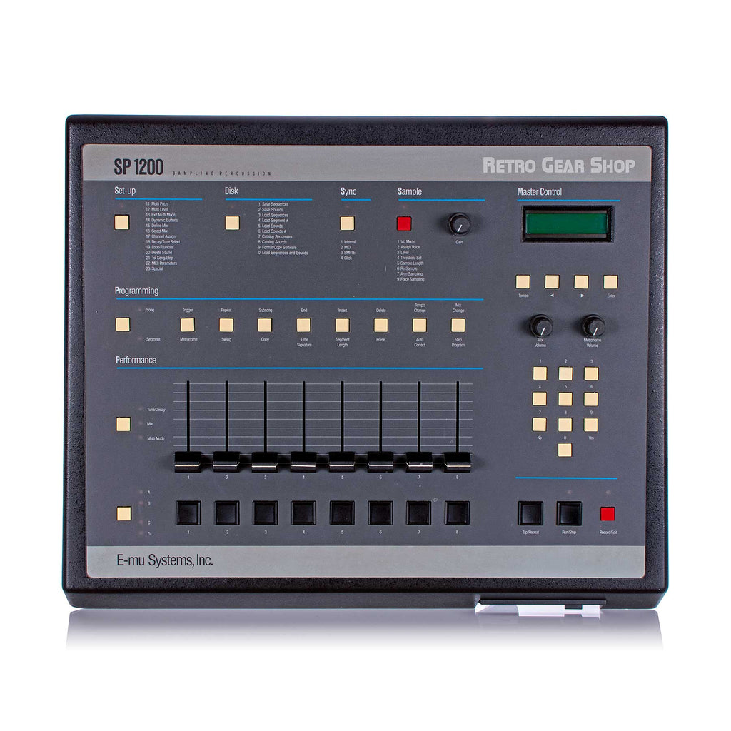 E-Mu SP-1200 Rare Vintage Sampler Drum Machine Emu SP1200 Reissue