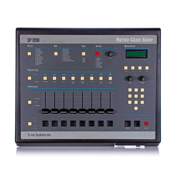 E-Mu SP-1200 Rare Vintage Sampler Drum Machine Emu SP1200 Reissue