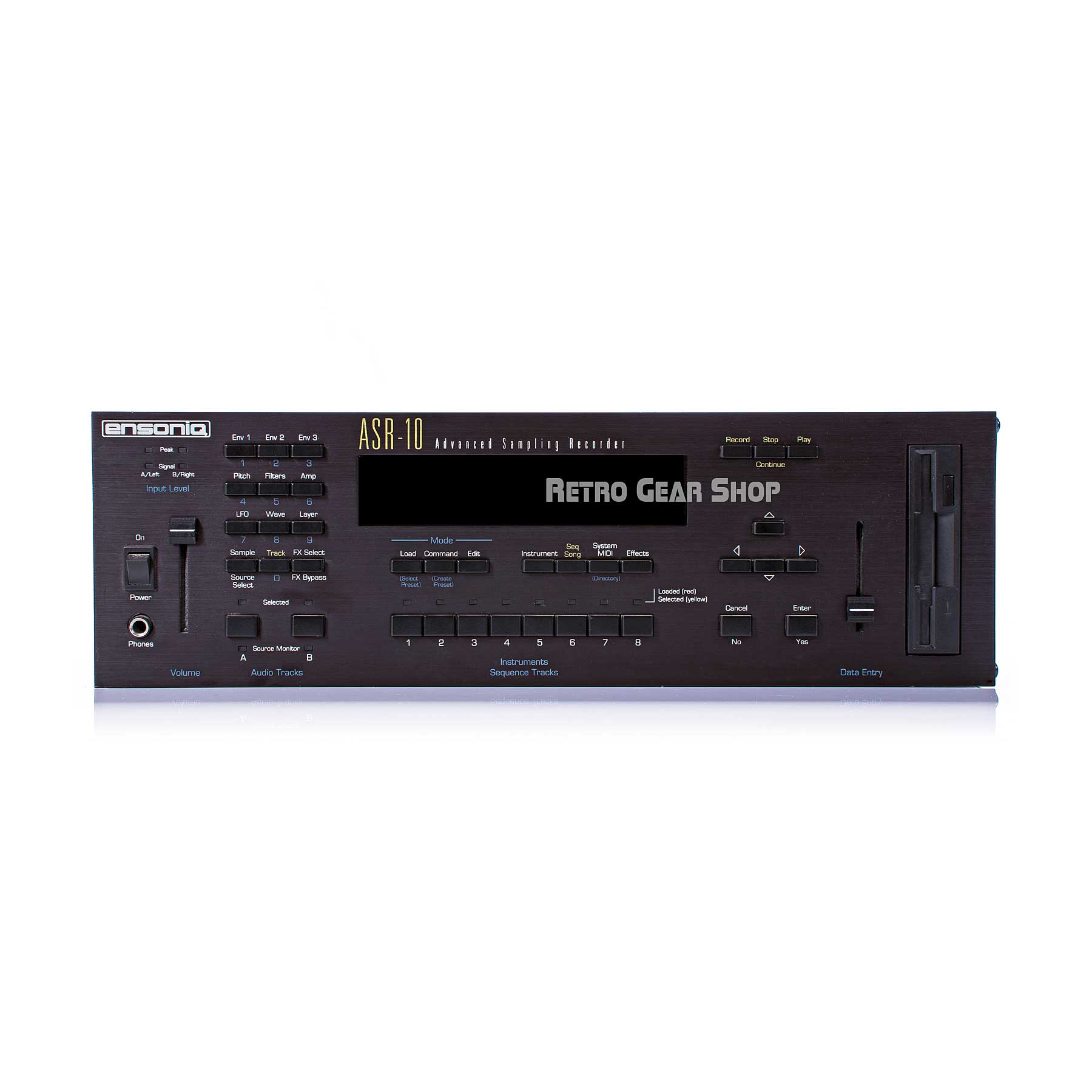 Ensoniq ASR-10 Vintage Rare Rack Sampler Synthesizer + Original