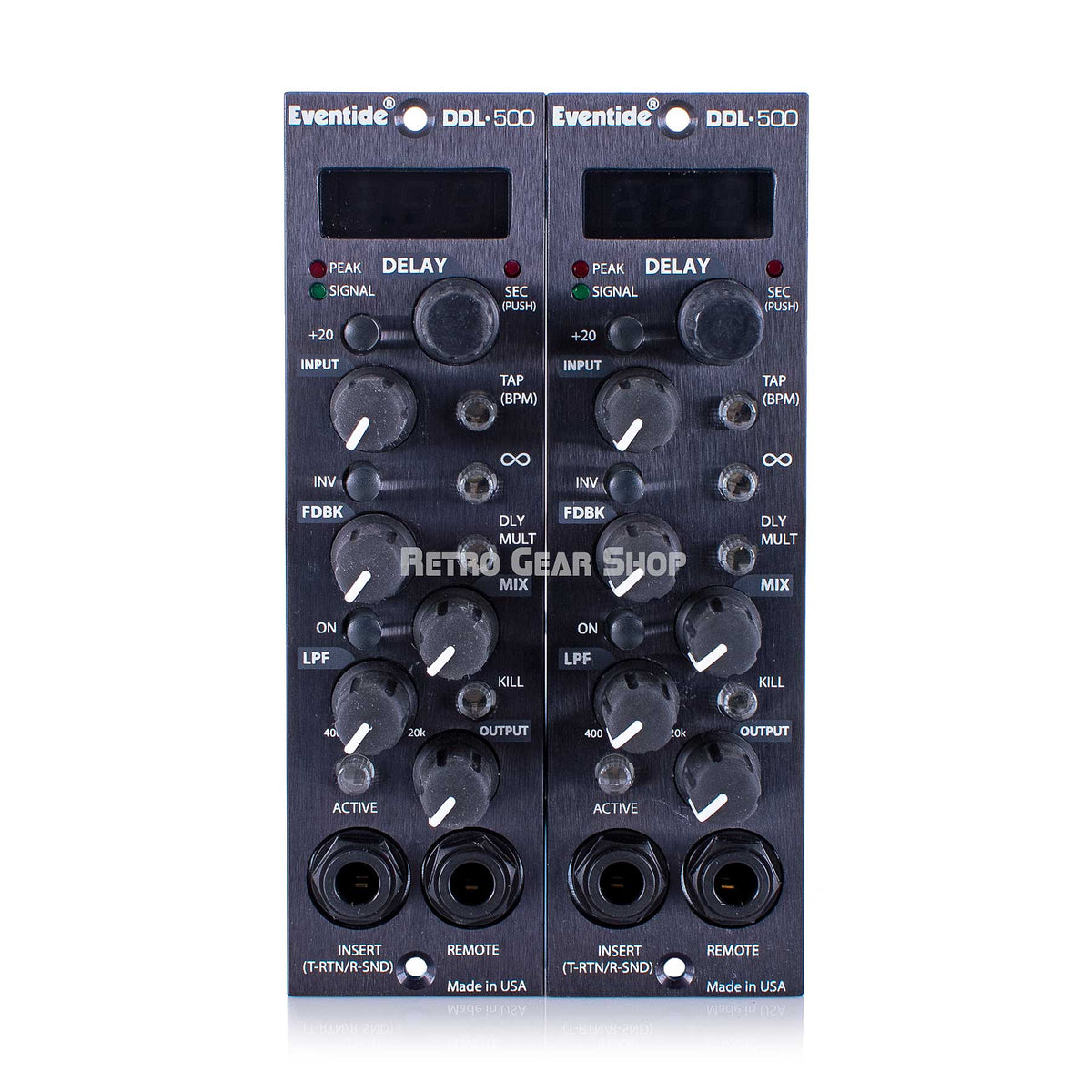 Eventide DDL-500 ディレイエフェクト Eventide DDL-500 500 Series Delay Module Sequential Stereo Pair