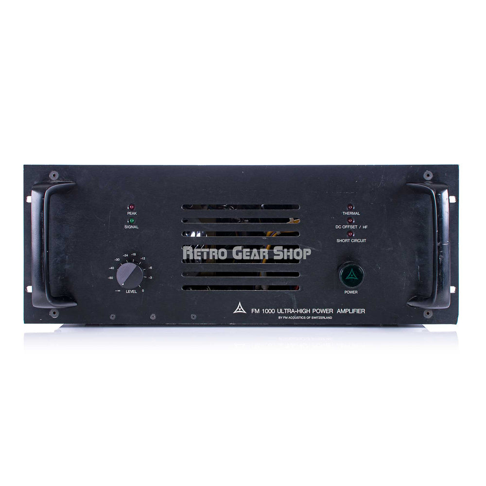 FM Acoustics 1000 Ultra-High Power Amplifier