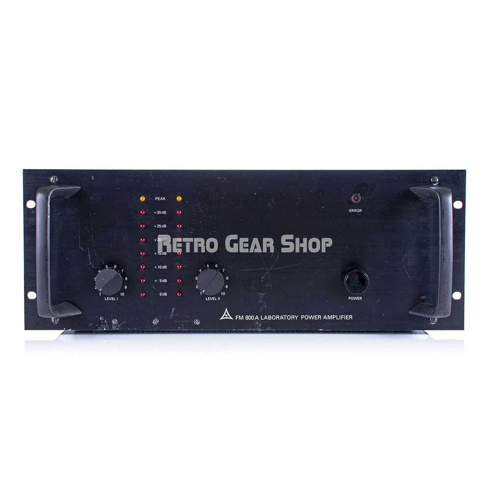 FM Acoustics 800A Laboratory Power Amplifier
