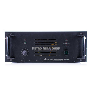 FM Acoustics 1000 Ultra-High Power Amplifier Stereo Power Amp Rare