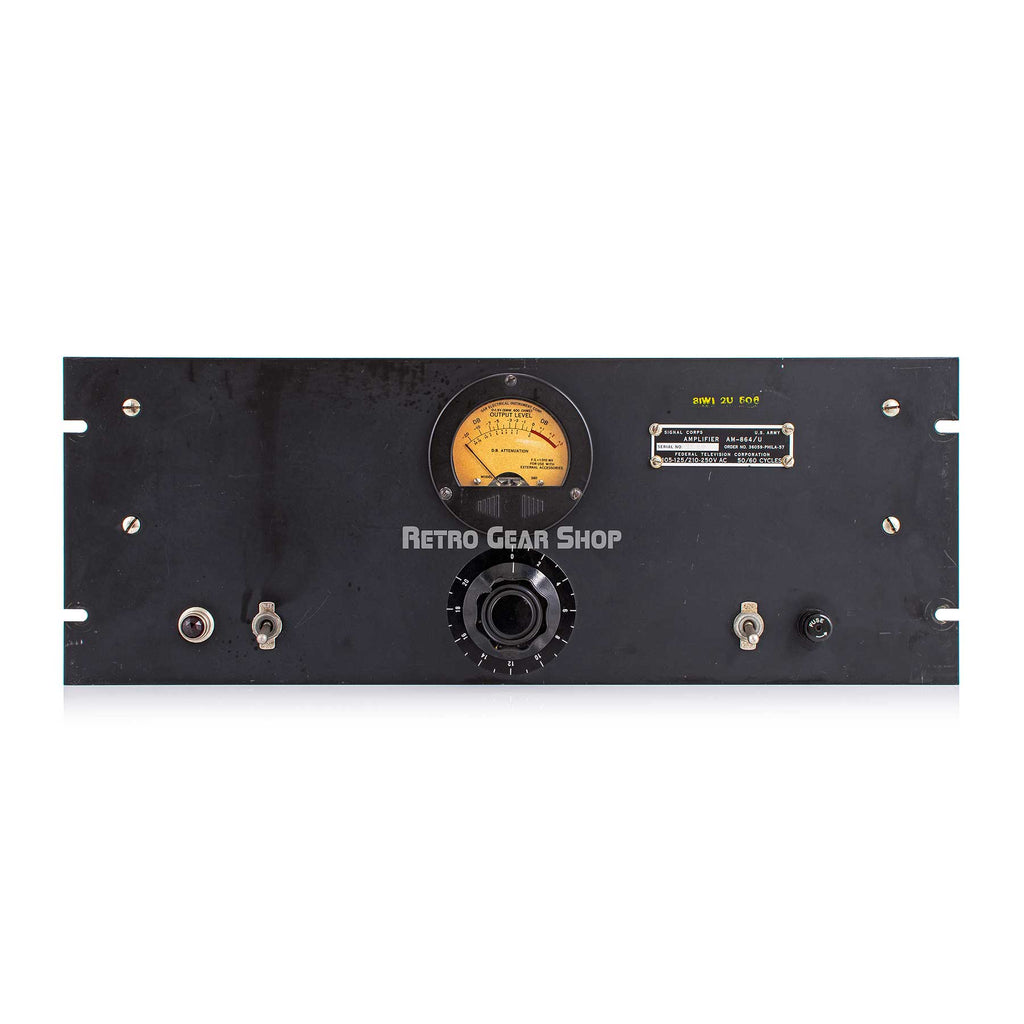 Federal Television Corporation AM-864U Compressor Limiter Varimu Vintage Rare