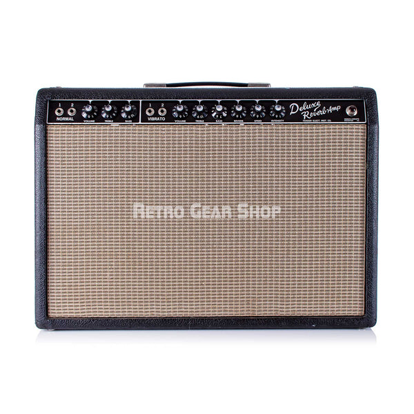 Fender Deluxe Reverb 1963 Blackface Rare Vintage Guitar Amp Tube Amplifier