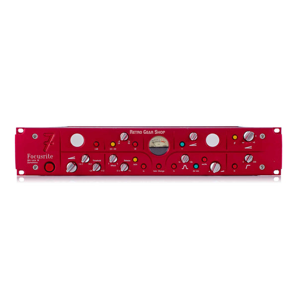 Focusrite Red 7 Mic Pre & Dynamics Microphone Preamp Compressor Limiter De-esser Exciter