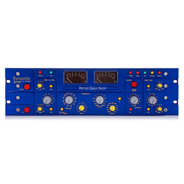 Focusrite Blue 330 Stereo Mastering Compressor Limiter Vintage Rare