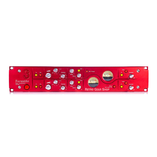 Focusrite Red 3 Dual Compressor / Limiter Early Version Vintage Rare Transformers