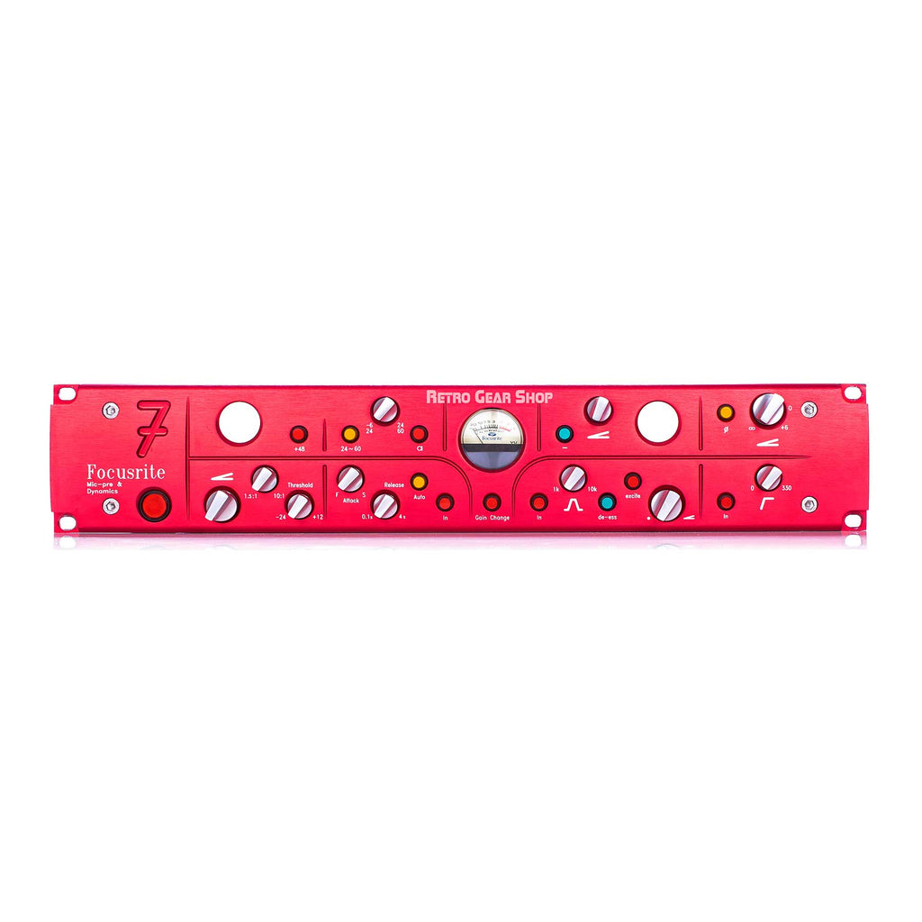 Focusrite Red 7 Mic Pre & Dynamics Compressor Limiter De-esser