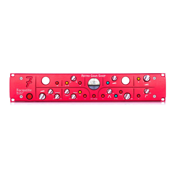 Focusrite Red 7 Mic Pre & Dynamics Microphone Preamp Compressor Limiter De-esser Exciter