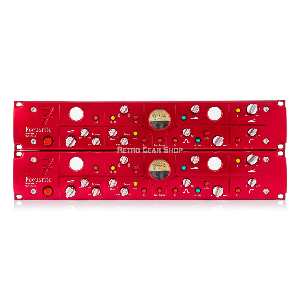Focusrite Red 7 Pair Mic Pre Compressor Limiter De-esser Exciter
