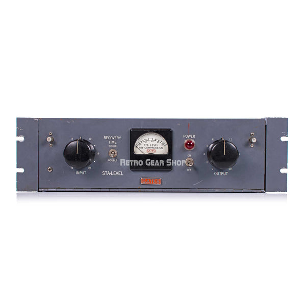 Gates STA Level Tube Compressor Serviced Vintage Rare