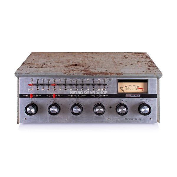Gates Studioette 80 Mixer Console Mic Preamp Vintage Rare