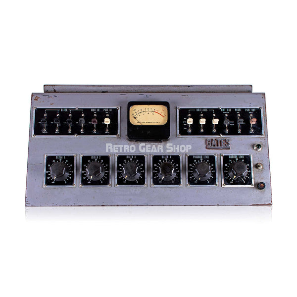 Gates Studioette Recording Console Rare Vintage Tube Microphone Pre Preamp Mixer