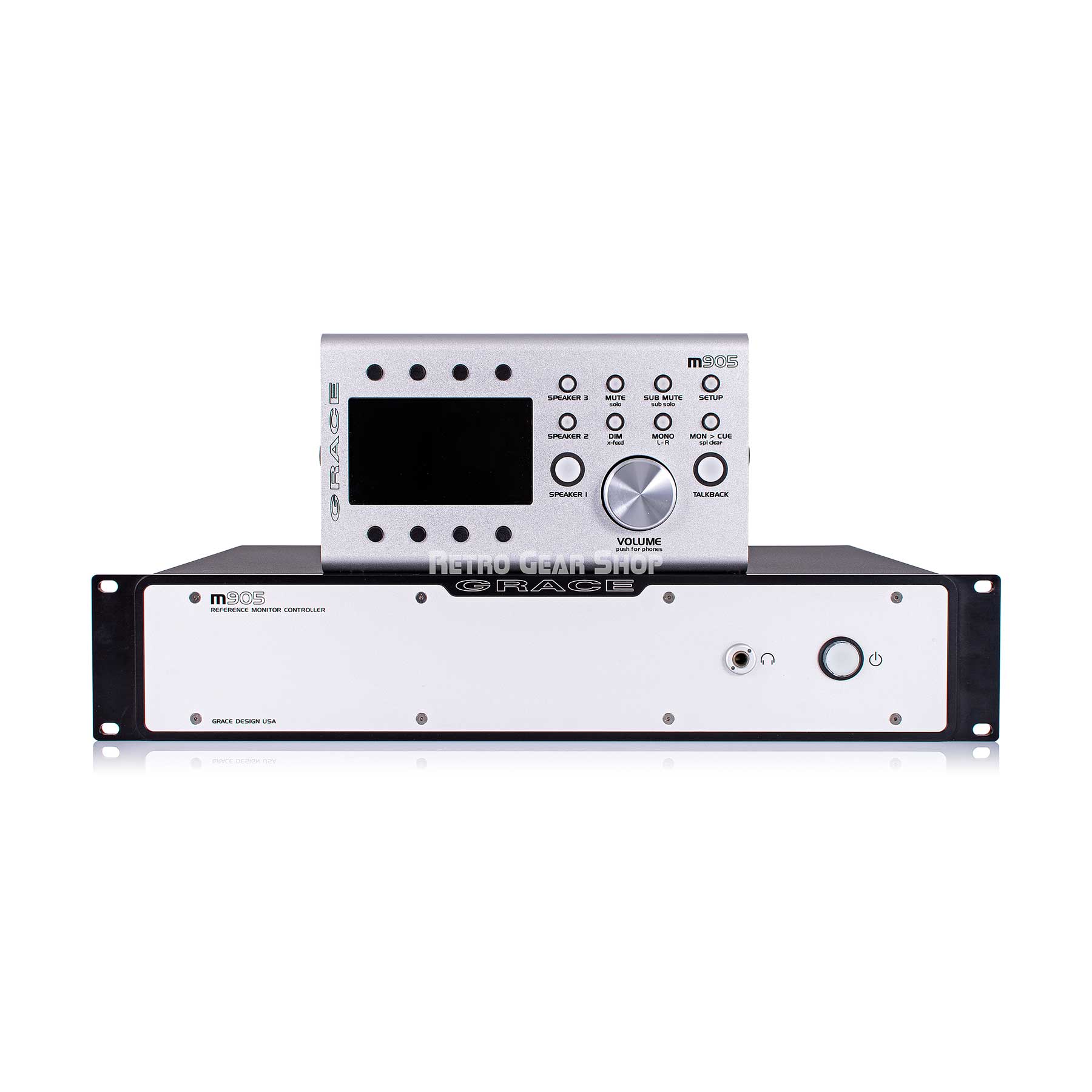 Grace Design m905 Monitor Control System + Digital + Remote - Silver
