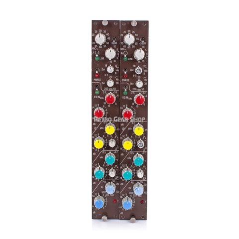 Helios 7779 EQ Preamp Modules Stereo Pair