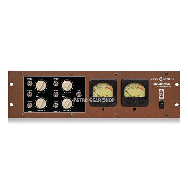 Inward Connections VR Vac Rac Series TSL-4 Stereo Tube Limiter Brown TSL4