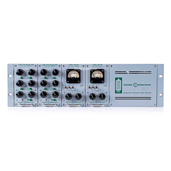 Inward Connections VRC-1A VacRac 4000 TLM-1 Tube Limiters Compressor TEQ-1 Step Equalizer EQ x2