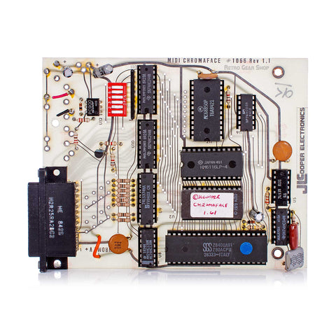 Arp Rhodes Chroma Keyboard Expander JL Cooper Chromaface Midi Kit